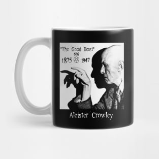 Aleister Crowley Infamous Occult. Mug